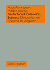 Buchcover Deutschland, Österreich und die Schweiz. Die politischen Systeme im Vergleich