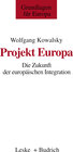 Buchcover Projekt Europa