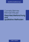 Buchcover Geschlechterforschung und qualitative Methoden