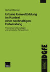 Buchcover Urbane Umweltbildung im Kontext einer nachhaltigen Entwicklung