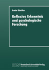 Buchcover Reflexive Erkenntnis und psychologische Forschung