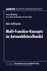 Buchcover Multi-Franchise-Konzepte im Automobileinzelhandel