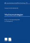 Buchcover Wachstumsstrategien