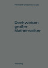 Buchcover Denkweisen großer Mathematiker