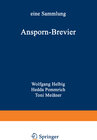 Buchcover Ansporn-Brevier