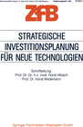 Buchcover Strategische Investitionsplanung für neue Technologien
