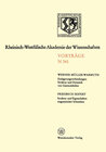 Buchcover Einlagerungsverbindungen: Struktur und Dynamik von Gastmolekülen / Struktur und Eigenschaften magmatischer Schmelzen
