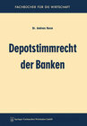 Buchcover Depotstimmrecht der Banken