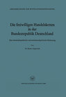 Buchcover Die freiwilligen Handelsketten in der Bundesrepublik Deutschland
