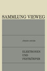 Buchcover Elektronen und Festkörper