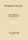 Buchcover Untersuchungen der Radioaktivität der Sedimente des Steinkohlengebirges im Aachener Raum