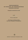 Buchcover Untersuchungen von elektrischen Antrieben, Steuerungen und Regelungen an Werkzeugmaschinen