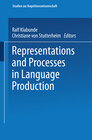 Buchcover Representations and Processes in Language Production