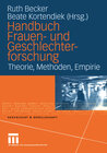 Buchcover Handbuch Frauen- und Geschlechterforschung