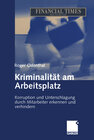 Buchcover Kriminalität am Arbeitsplatz