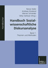 Buchcover Handbuch Sozialwissenschaftliche Diskursanalyse