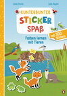 Buchcover Kunterbunter Stickerspaß - Farben lernen mit Tieren