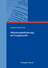 Buchcover Mittelstandsförderung im Vergaberecht