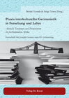 Buchcover Praxis interkultureller Germanistik in Forschung und Lehre