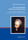 Buchcover Das transzendentale Selbstbewusstsein bei Kant