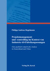 Buchcover Projektmanagement und -controlling im Kontext von Industrie 4.0-Fabrikanpassungen