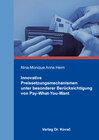 Buchcover Innovative Preissetzungsmechanismen unter besonderer Berücksichtigung von Pay-What-You-Want