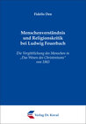Buchcover Menschenverständnis und Religionskritik bei Ludwig Feuerbach