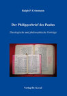 Buchcover Der Philipperbrief des Paulus