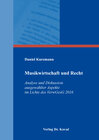 Buchcover Musikwirtschaft und Recht