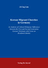 Buchcover Korean Migrant Churches in Germany