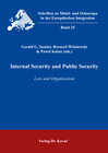 Buchcover Internal Security and Public Security