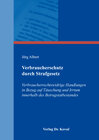 Buchcover Verbraucherschutz durch Strafgesetz