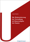 Buchcover Die Modernisierung der Verwaltung als Daueraufgabe des Staates