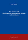 Buchcover Die arbeits- und sozialversicherungsrechtliche Stellung von Praktikanten