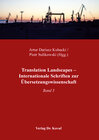 Buchcover Translation Landscapes – Internationale Schriften zur Übersetzungswissenschaft