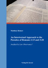 Buchcover An Intertextual Approach to the Paradox of Romans 2:13 and 3:20