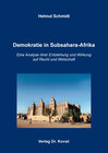 Buchcover Demokratie in Subsahara-Afrika