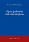 Buchcover Politische Anschauungen als Herausforderung des Antidiskriminierungsrechts