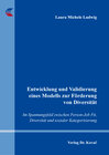 Buchcover Entwicklung und Validierung eines Modells zur Förderung von Diversität