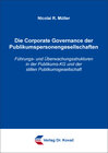 Buchcover Die Corporate Governance der Publikumspersonengesellschaften