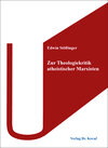 Buchcover Zur Theologiekritik atheistischer Marxisten