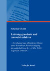 Buchcover Leistungsgrundsatz und Auswahlverfahren