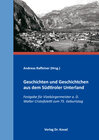 Buchcover Geschichten und Geschichtchen aus dem Südtiroler Unterland