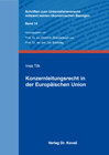 Buchcover Konzernleitungsrecht in der Europäischen Union