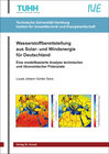 Buchcover Wasserstoffbereitstellung aus Solar- und Windenergie für Deutschland
