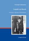 Buchcover Leopold von Hoesch – Aristokrat, Diplomat, Brückenbauer