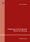 Buchcover Einführung in die Positionelle Theorie der Messung