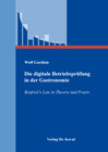 Buchcover Die digitale Betriebsprüfung in der Gastronomie