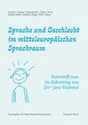 Buchcover Sprache und Geschlecht im mitteleuropäischen Sprachraum