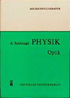 Buchcover Physik / Optik